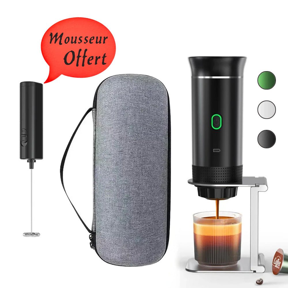 Pack Premium Barista avec machine portable stand et accessoires café
