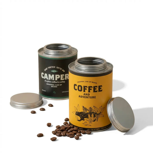 Boîte Café Hermétique | Valve Dégazage & Design Camping