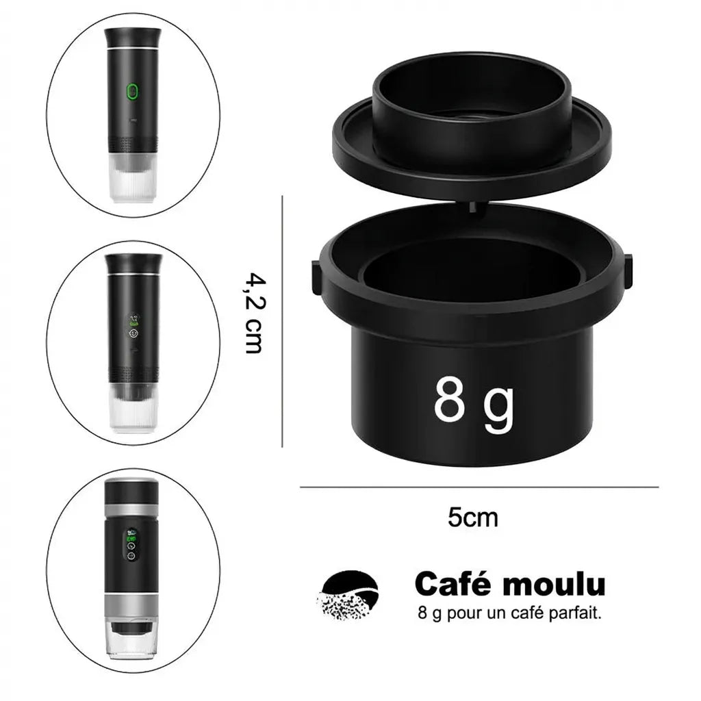 Petit adaptateur café moulu capacité 8g