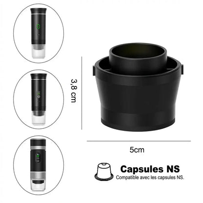 Adaptateur capsules type Nespresso NS pour machine voyage